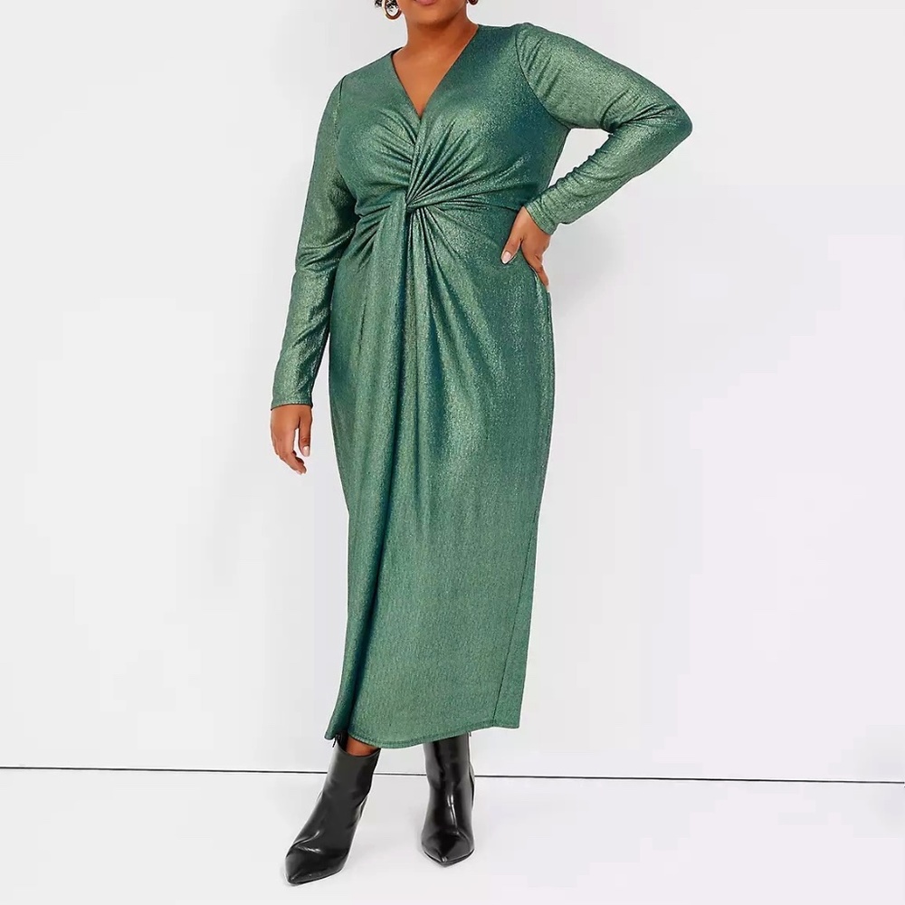 Look No Further: Fabulous Metallic Dress!